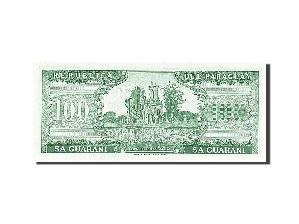 Banknote, Paraguay, 100 Guaranies, 1982-1990, 1982, KM:205, UNC(65-70)
