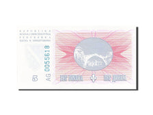 Banknote, Bosnia - Herzegovina, 5 Dinara, 1994, 1994-08-15, KM:40a, UNC(65-70)