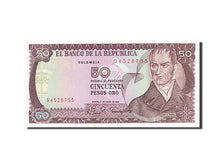 Banknote, Colombia, 50 Pesos Oro, 1980-1982, 1980-01-01, KM:422a, UNC(65-70)