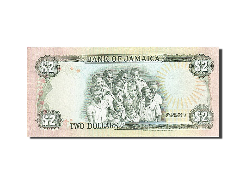 Banknote, Jamaica, 2 Dollars, 1985, 1990-01-01, KM:69d, UNC(65-70)
