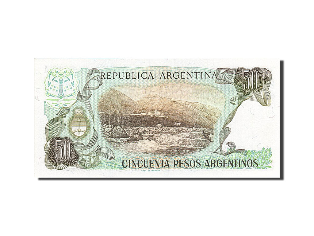 Banconote, Argentina, 50 Pesos Argentinos, 1983-1985, KM:314a, Undated, FDS