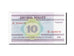 Biljet, Wit Rusland, 10 Rublei, 2000, 2000, KM:23, NIEUW