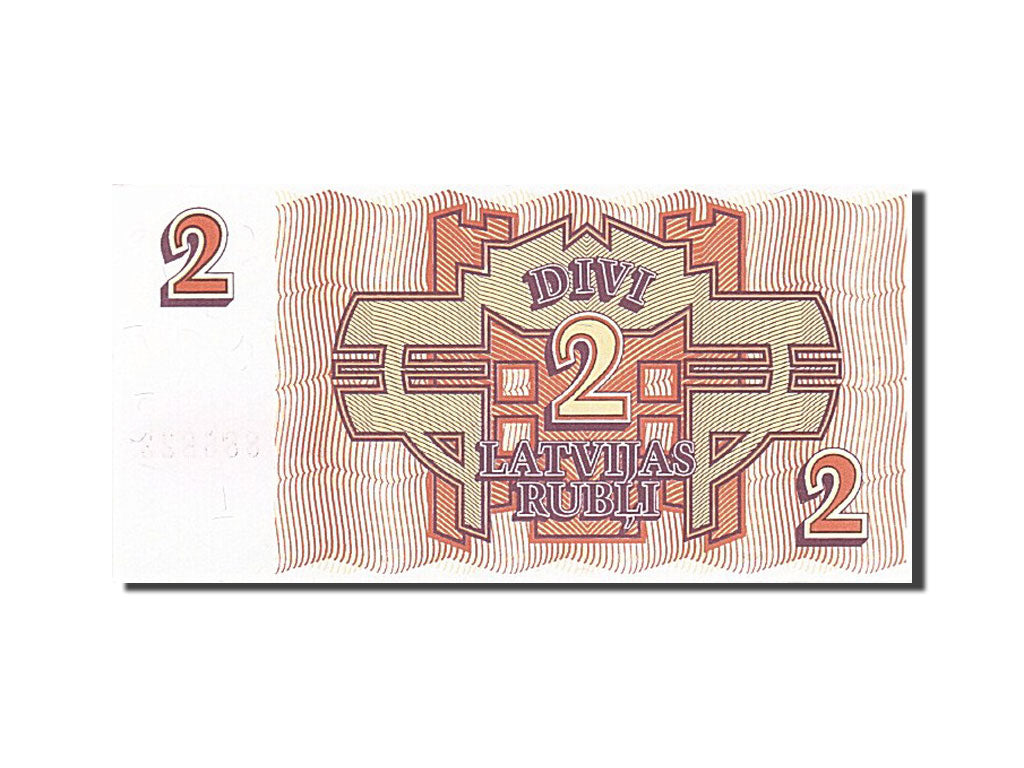 Latvia, 2 Rubli, 1992, KM:36, 1992, UNC(65-70)