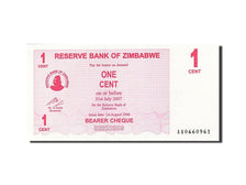 Geldschein, Simbabwe, 1 Cent, 2006-2008, 2006-08-01, KM:33, UNZ