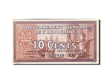 Banknote, FRENCH INDO-CHINA, 10 Cents, 1939, Undated (1939), KM:85e, UNC(63)