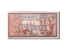 Billet, FRENCH INDO-CHINA, 10 Cents, 1939, Undated (1939), KM:85e, SPL