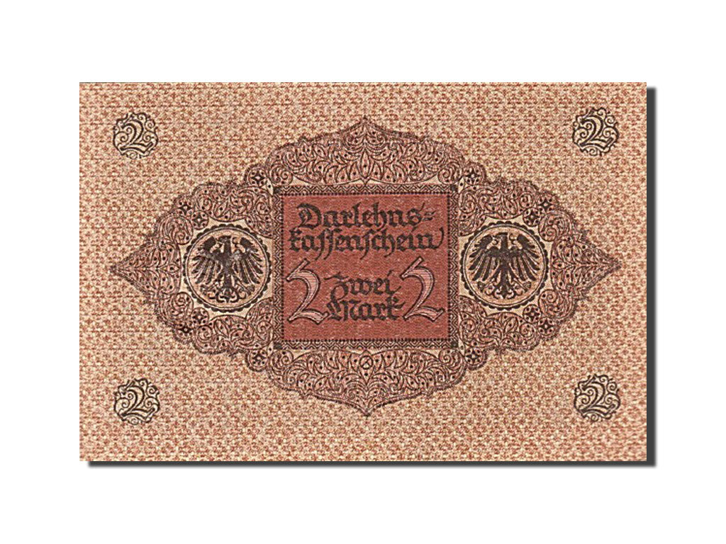 Geldschein, Deutschland, 2 Mark, 1920, 1920-03-01, KM:60, UNZ