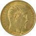 Second Empire, 5 Francs or Napoléon III tête nue petit module
