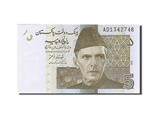 Geldschein, Pakistan, 5 Rupees, 2008, 2008, KM:53a, UNZ