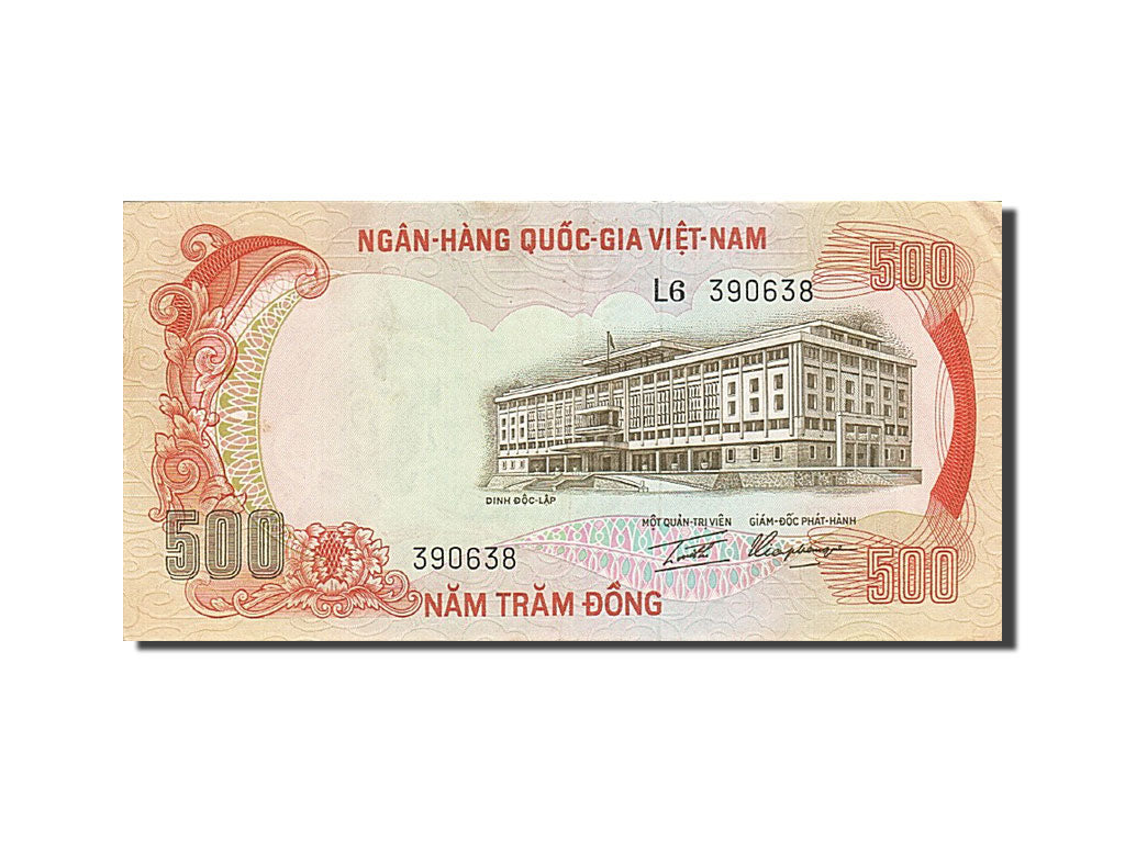 South Viet Nam, 500 Dong, 1972-1975, Undated (1972), KM:33a, SUP+