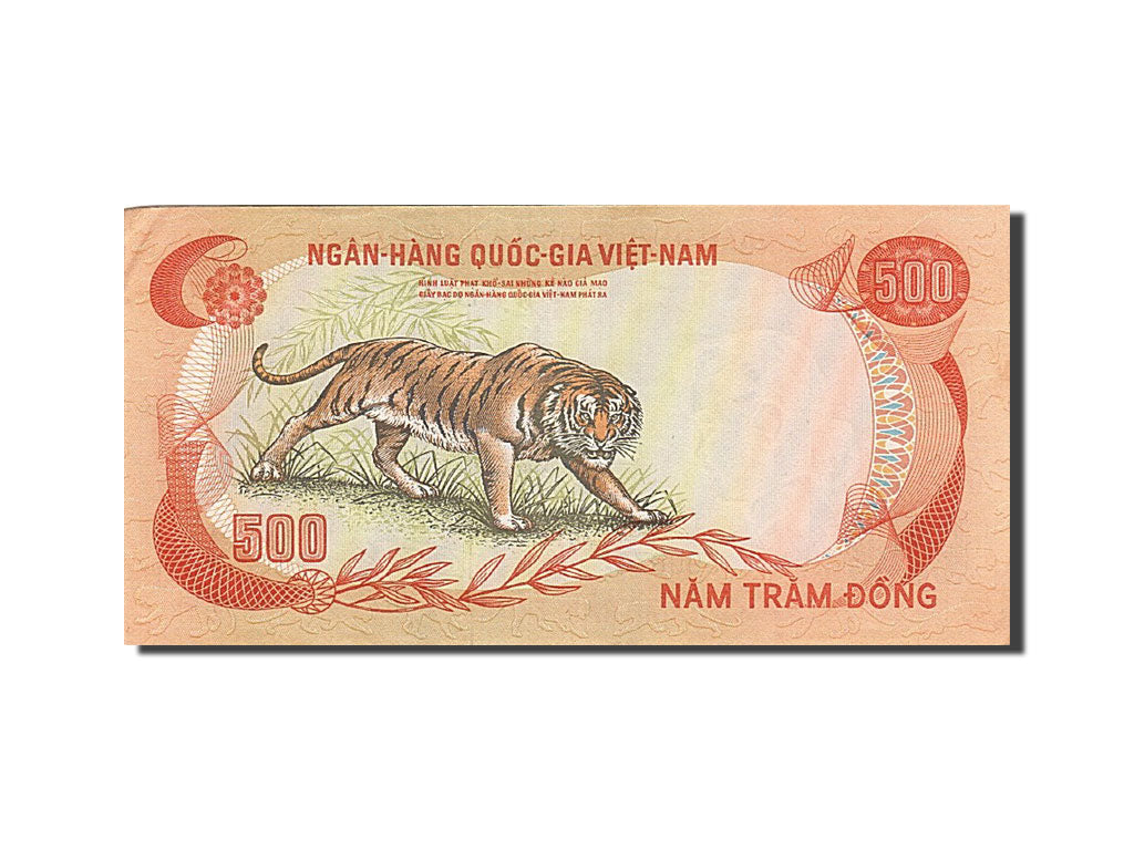 South Viet Nam, 500 Dong, 1972-1975, Undated (1972), KM:33a, SUP+
