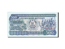 Billet, Mozambique, 500 Meticais, 1983-1988, 1989-06-16, KM:131c, NEUF