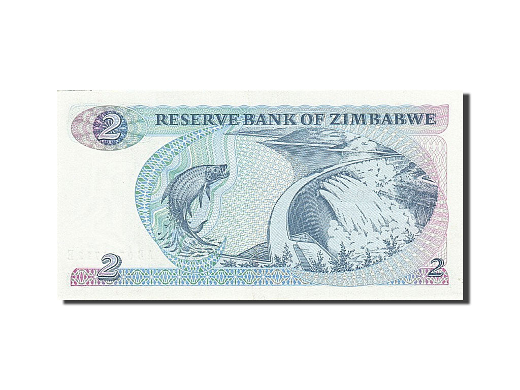 Simbabwe, 2 Dollars, 1980, KM:1b, 1983, UNC(65-70)