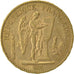 FRANCE, Génie, 20 Francs, 1879, Paris, KM #825, AU(50-53), Gold, Gadoury #1063,