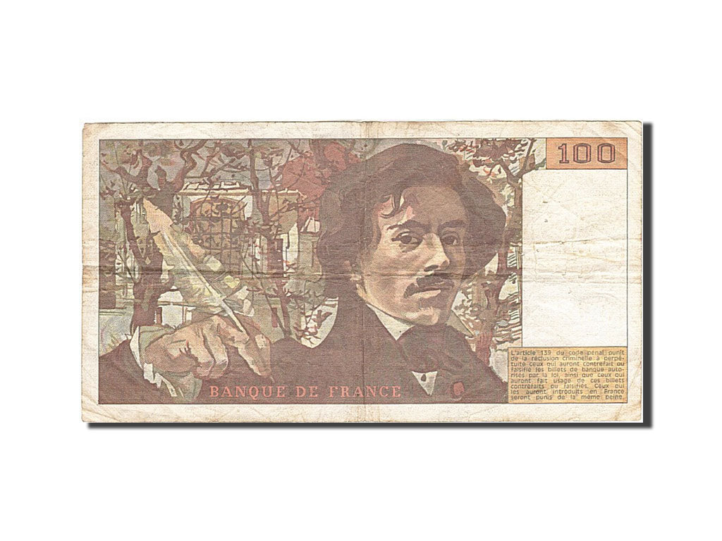 Banknote, France, 100 Francs, 1978, 1987, VF(20-25), Fayette:69.11, KM:154c