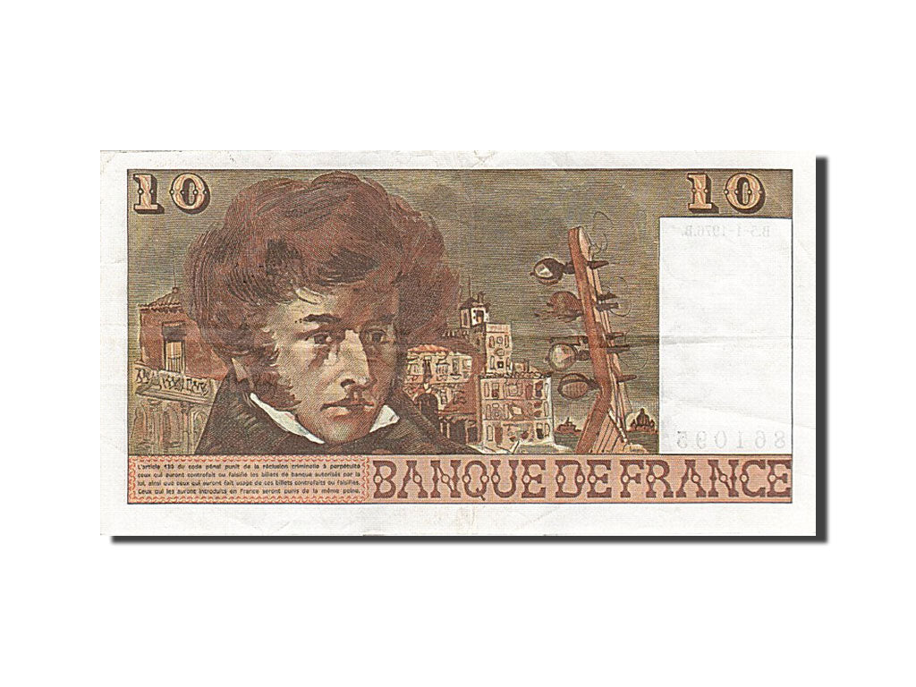 France, 10 Francs, 1972, KM:150c, 1976-01-05, VF(30-35), Fayette:63.17