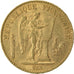 FRANCE, Génie, 20 Francs, 1874, Paris, KM #825, AU(55-58), Gold, Gadoury #1063, 