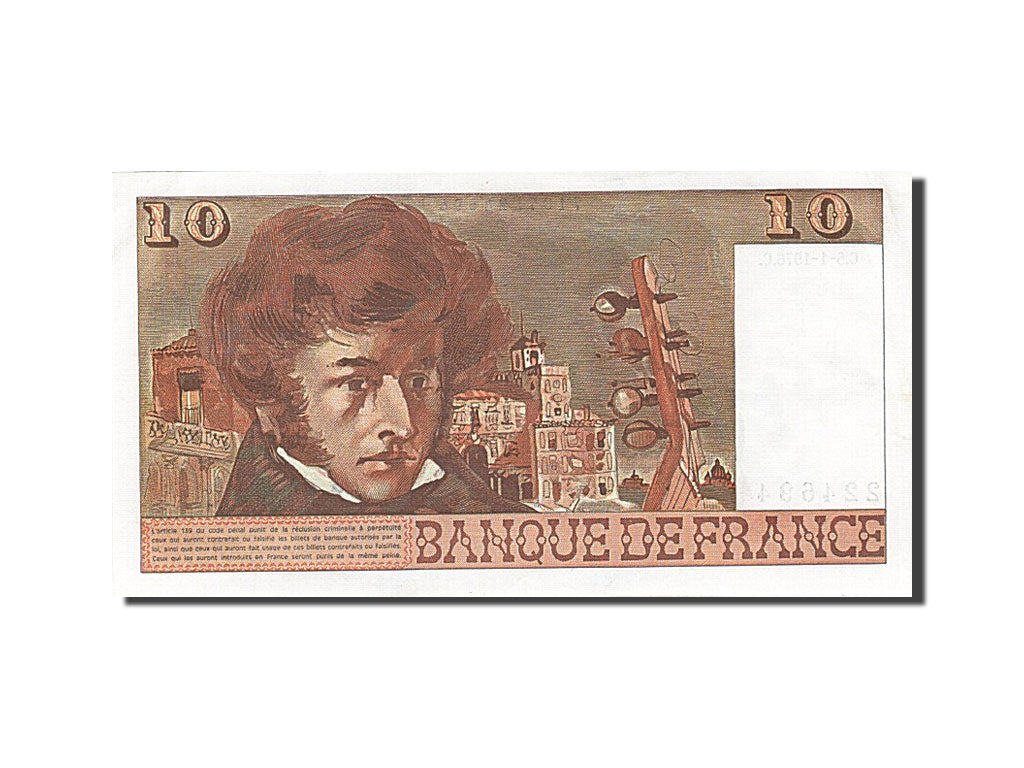 France, 10 Francs, 1968-1981, KM:150c, 1976-01-05, AU(55-58), Fayette:63.17