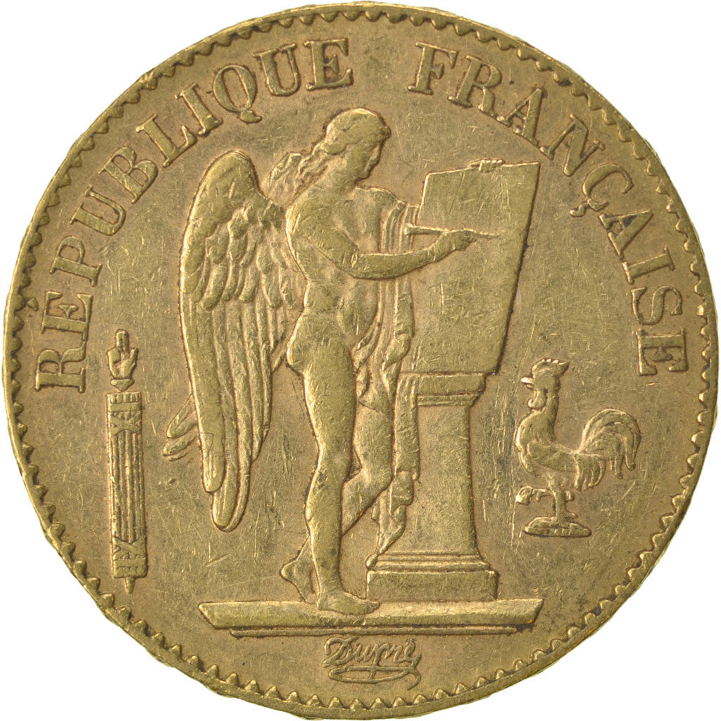 IIIème République, 20 Francs or Génie