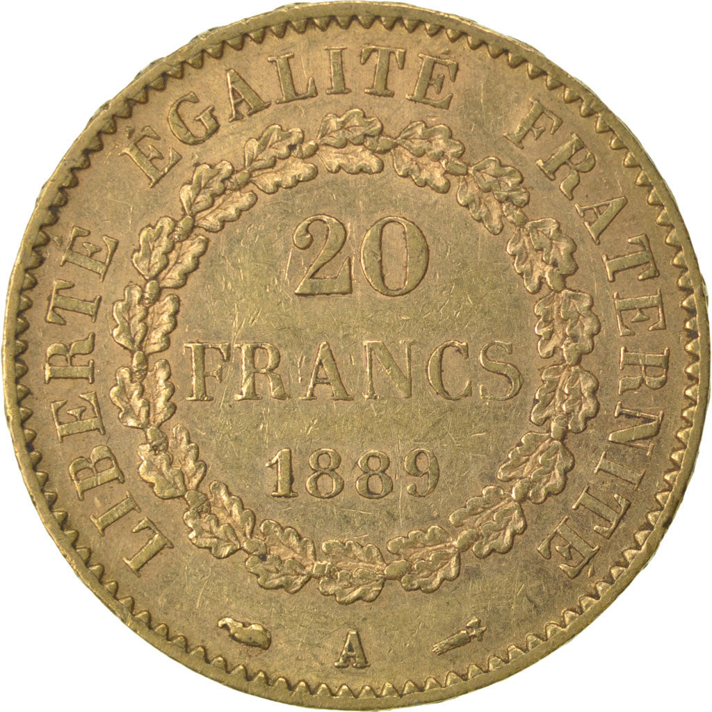 IIIème République, 20 Francs or Génie