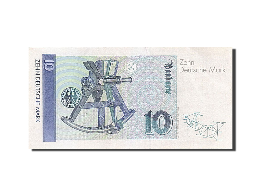 Banknote, GERMANY - FEDERAL REPUBLIC, 10 Deutsche Mark, 1989-1991, 1991-08-01
