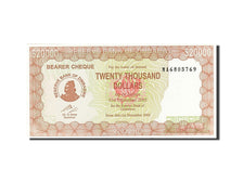 Geldschein, Simbabwe, 20,000 Dollars, 2003, 2003, KM:23e, UNZ