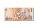 Geldschein, Rumänien, 5000 Lei, 1996-2000, 1998, KM:107a, UNZ
