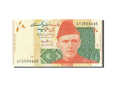 Geldschein, Pakistan, 20 Rupees, 2008, 2009, KM:55b, UNZ