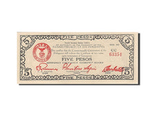 Billet, Philippines, 5 Pesos, 1943, 1943, KM:S517a, SPL