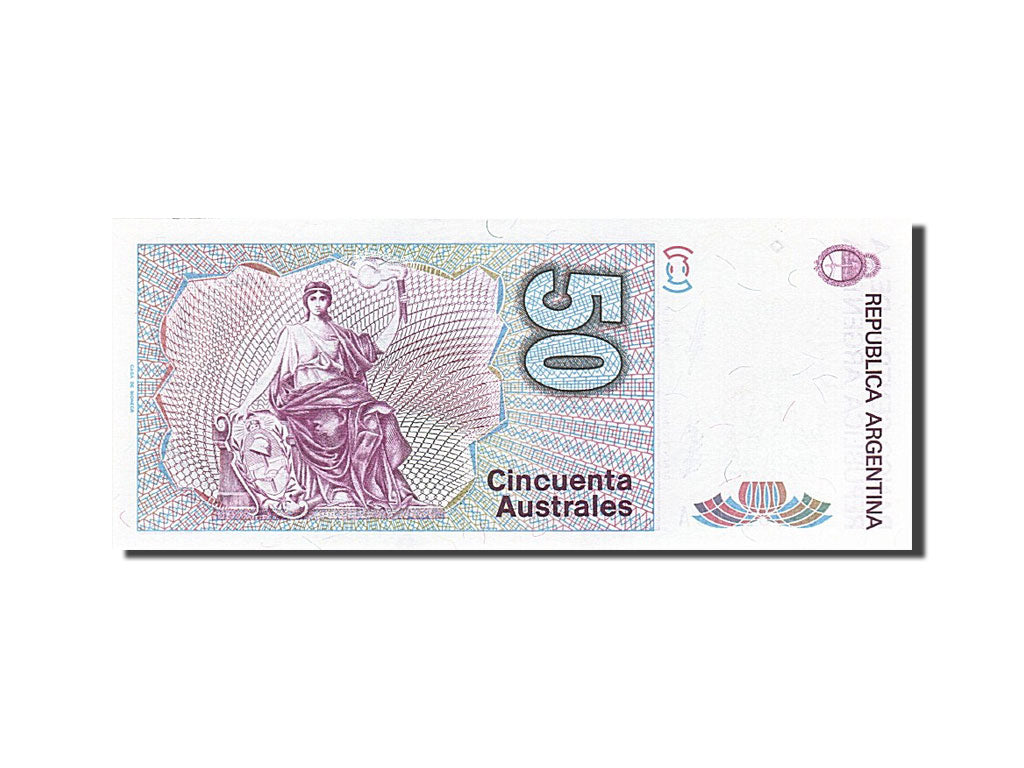 Banconote, Argentina, 50 Australes, 1986-1989, KM:326a, Undated, SPL