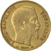 FRANCE, Napoléon III, 20 Francs, 1852, Paris, KM #774, EF(40-45), Gold, Gadoury 
