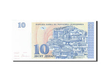 Banknote, Macedonia, 10 Denari, 1993, 1993, KM:9a, UNC(65-70)
