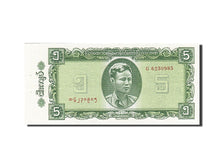 Banknote, Burma, 5 Kyats, 1965, Undated (1965), KM:53, UNC(65-70)