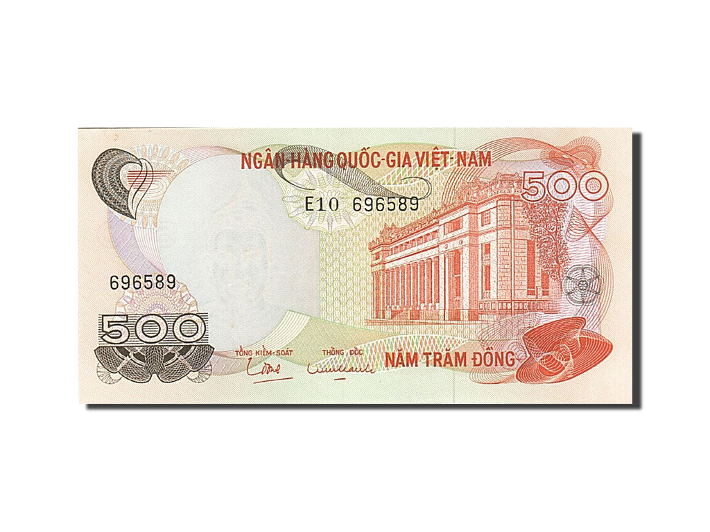 South Viet Nam, 500 Dong, 1969-1971, KM:28a, Undated (1970), UNC(63)