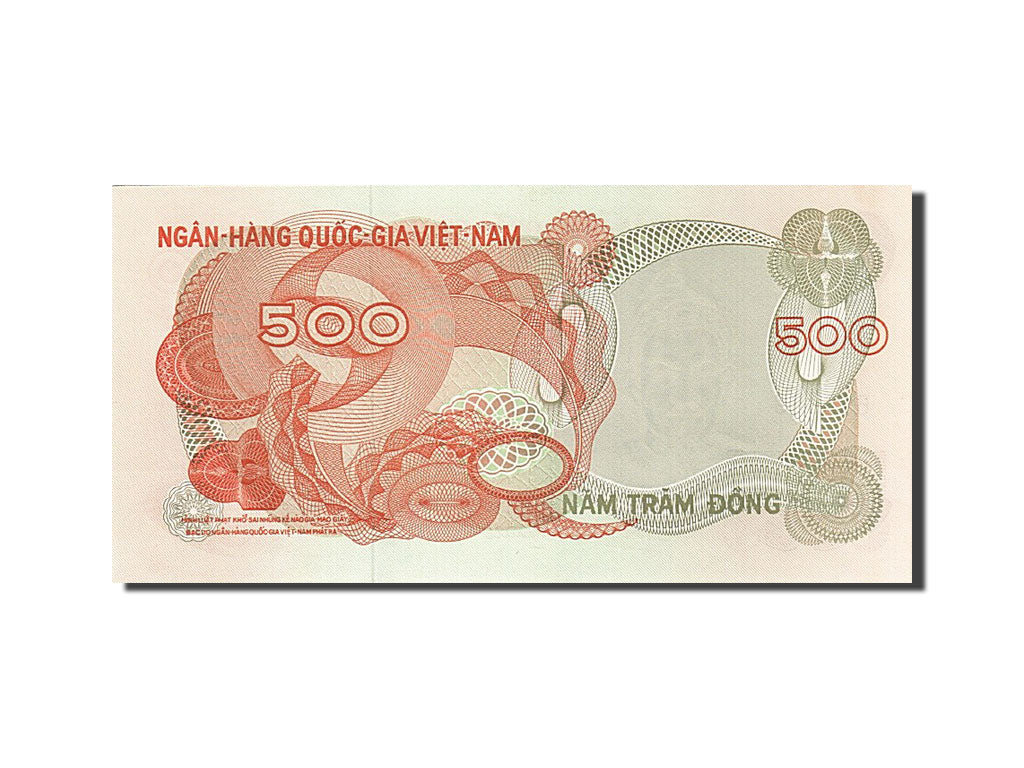 South Viet Nam, 500 Dong, 1969-1971, KM:28a, Undated (1970), UNC(63)