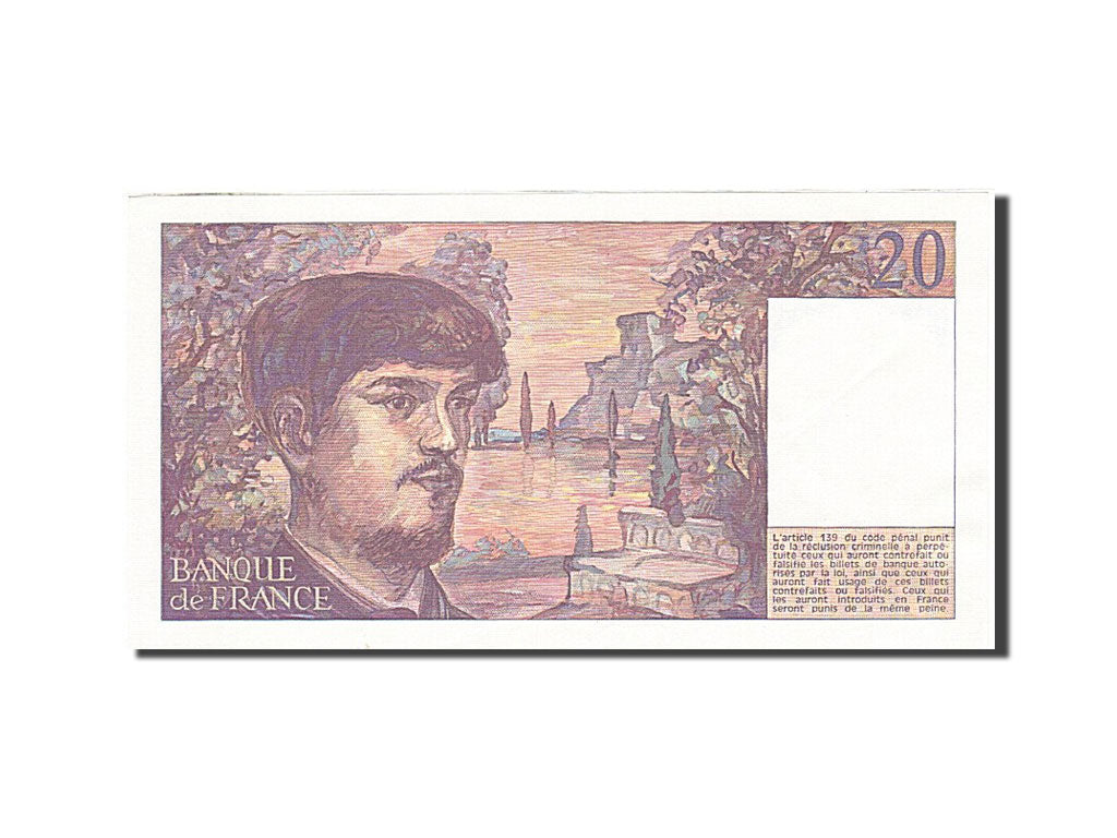 France, 20 Francs, 1980, 1983, KM:151a, SPL, Fayette:66.4