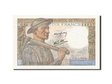 France, 10 Francs, 1941, KM:99e, 1944-01-13, UNC(65-70), Fayette:8.10