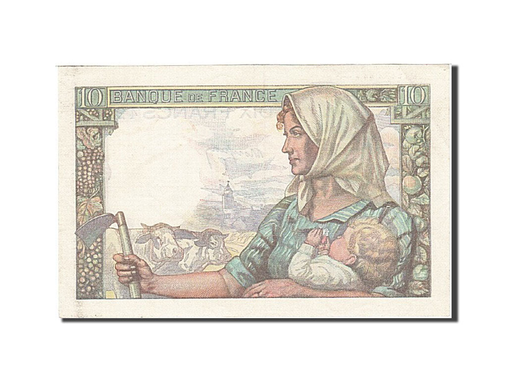 Banknote, France, 10 Francs, 1941, 1942-11-26, UNC(63), Fayette:8.6, KM:99e