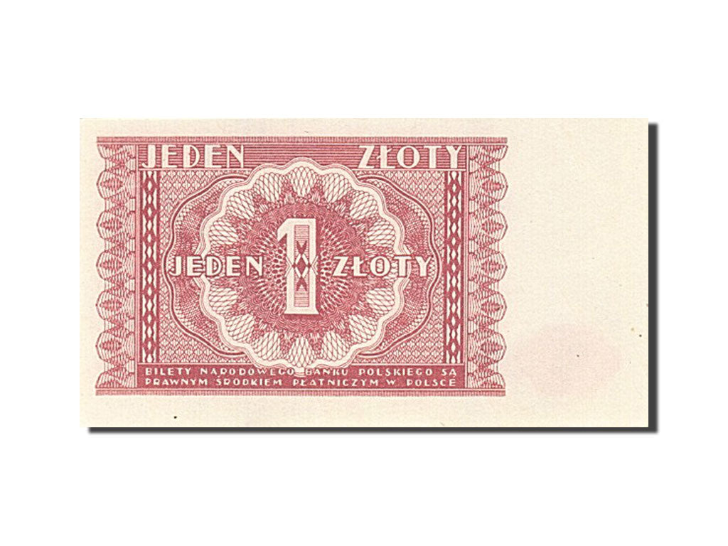 Poland, 1 Zloty, 1946, 1946-05-15, KM:123, UNC(65-70)