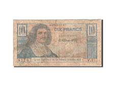 French Equatorial Africa, Congo, 10 Francs, 1947-1952, KM:21, 1947, VF(20-25)