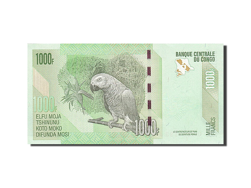 Banknote, Congo Republic, 1000 Francs, 2013, 2013-06-30, AU(50-53)