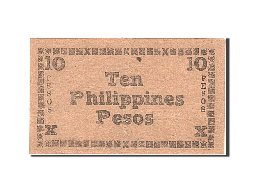 Banknote, Philippines, 10 Pesos, 1944, 1944, KM:S676a, EF(40-45)