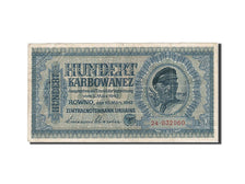 Geldschein, Ukraine, 100 Karbowanez, 1942, 1942-03-10, KM:55, S