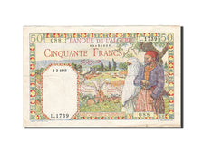 Algeria, 50 Francs, 1942, 1945-03-01, KM:87, AU(50-53)