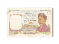 Banknote, FRENCH INDO-CHINA, 1 Piastre, 1932-1939, 1946, KM:54c, EF(40-45)