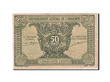 FRENCH INDO-CHINA, 50 Cents, 1942, Undated (1942), KM:91a, AU(55-58)
