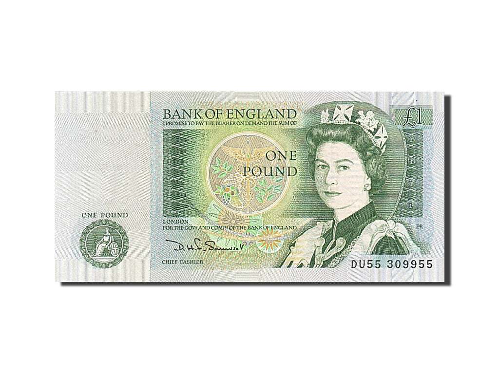 Banknote, Great Britain, 1 Pound, 1971-1982, 1978-1980, KM:377b, UNC(65-70)