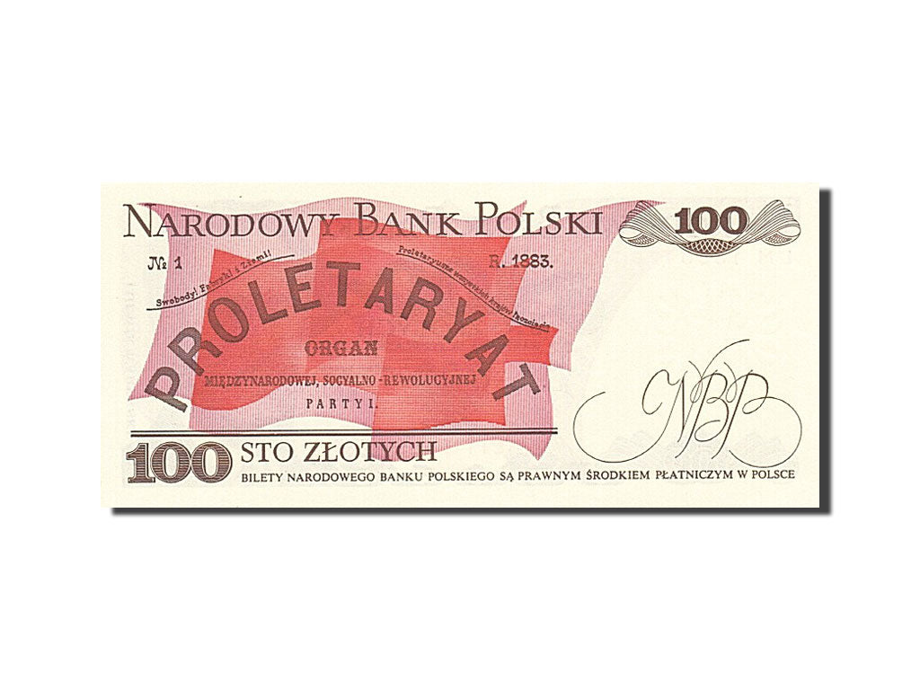 Poland, 100 Zlotych, 1974-1976, 1982-06-01, KM:143d, UNC(65-70)
