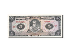 Banknote, Ecuador, 5 Sucres, 1975-1980, 1983-04-20, KM:108b, UNC(65-70)