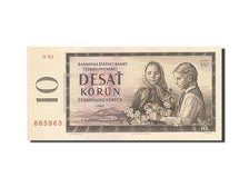 Czechoslovakia, 10 Korun, 1960, 1960, KM:88b, UNC(63)